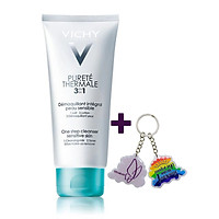 Sữa Rửa Mặt Tẩy Trang 3 Tác Dụng VICHY Purete Thermale One Step Cleanser (3 In 1) 100ml - TẶNG MÓC KHÓA