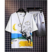 Set Bộ thể thao nam hà nội thời trang đi biển của sao hàn - CA08