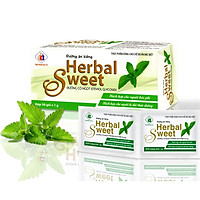 Đường Ăn Kiêng HERBAL SWEET Hộp 50 gói - Đường cỏ ngọt dành cho người tiểu đường