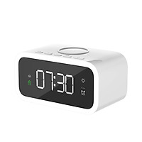 YC805 Alarm Clock Night Light Wireless Quick Energy 3 Groups Alarm Clock Settings Adjustable Brightness Desktop Decor