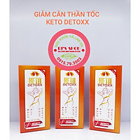 COMBO 3 HỘP KETO DETOXX HERA - SINH TỐ HỖ CẢI THIỆN CÂN NẶNG - HIỆU QUẢ NHANH CHÓNG - AN TOÀN CHO SỨC KHỎE, KHÔNG GÂY MỆT MỎI, GIẢM CẢM GIÁC THÈM ĂN ĐẶC BIỆT CÒN GIÚP ĐẸP DA, ĐẸP DÁNG