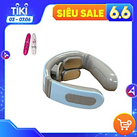 Máy Massage Đốt Sống Cổ Thông Minh 4D Jinkairui với Thiết Kế Cải Tiến 4 Đầu Massage, 9 Mức Điều Chỉnh, Giúp Giảm Các Cơn Đau Nhức -Tặng Kèm Máy Massage Cầm Tay Mini - Hàng Nhập Khẩu