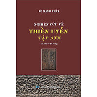 Nghiên Cứu Về Thiền Uyển Tập Anh
