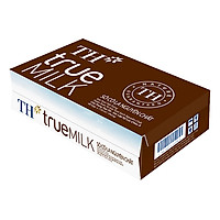 Thùng 48 Hộp Sữa Tươi Tiệt Trùng Sô Cô La TH True Milk (110ml/Hộp)