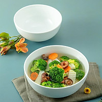Bát Tô Canh Sứ Trắng Đủ Size - Sứ Long Phương
