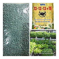 PHÂN NPK ĐẦU TRÂU 13-13-13+TE túi 1kg