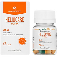 Viên Uống Chống Nắng, Ngăn Ngừa Lão Hóa Da Heliocare Ultra (30 viên) Mẫu Mới - Hàng Chính Hãng
