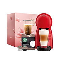 Nescafe Dolce Gusto small star capsule coffee machine Piccolo red X Starbucks capsule spring limited coffee machine gift box
