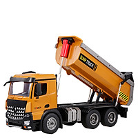 Wltoys 14600 RC Dump Truck Remote Control Truck 1/14 Scale 2.4Ghz RC Construction Vehicle Toy with LED Lights and