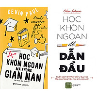 Combo 2 Cuốn Sách Học Khôn Ngoan Để Dẫn Đầu + Học Khôn Ngoan Mà Không Gian Nan