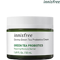 Kem Dưỡng Ẩm Phục Hồi Bảo Vệ Da Innisfree Derma Green Tea Probiotics Cream 50ml - 131172707