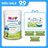 Sữa bột công thức HiPP 2 Organic Combiotic 800g