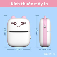 Máy In Nhiệt Mini Bluetooth, Máy in ảnh, in tài liệu, in Phao, in nhãn dán in không cần mực, in đơn hàng, in bill hàng