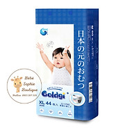 Combo 2 túi Bỉm quần GOLDGI+ Size XL 44 miếng (cho trẻ từ 12-17kg)