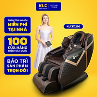 Ghế massage toàn thân KLC KY2266, Công nghệ hồng ngoại kết hợp con lăn 3D, hệ thống cảm biến quang học