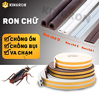 Ron dấn khung cửa chữ I - Nẹp chống va đập, chống gió lùa, cách âm