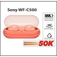 Tai nghe Bluetooth True Wireless Sony WF-C500 - Hàng Chính Hãng Sony Vietnam