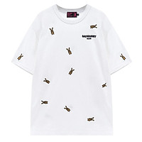 Áo Thun Unisex Bad Rabbit Rabbies Đen trắng 100% Cotton - Local Brand Chính Hãng