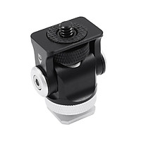 Giá đỡ dạng kẹp mini bằng Hợp kim Alumimun 1/4 inch đầu nối trục vít cho máy ảnh DSLR, Màn hình video,Đèn LED