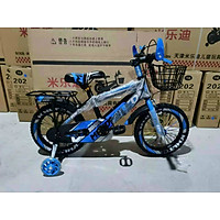 XE ĐẠP THỂ THAO CỠ 12 INCH CHO BÉ TRAI 3-5 TUỔI - tặng kèm giỏ + Gacbaga