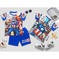 Bộ Quần Áo Truyện Tranh Siêu Anh Hùng - Captain America