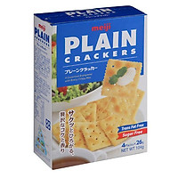 Bánh quy xốp cracker soda cao cấp Meiji - 5 hộp (520g)
