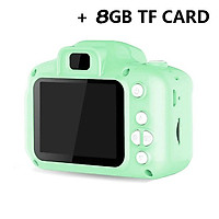 Children's Camera Mini Sd Video Smart Shooting Digital Camera + 8gb Memory Card"