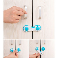 Bộ 4 Khóa Ngăn Kéo, Cửa Tủ An Toàn Cho Bé