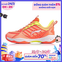 Giày cầu lông nữ Lining AYTQ028-3 hàng chính hãng - Tặng kèm tất Bendu chính hãng