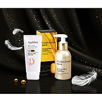 Combo Làm Sạch Da Và Chống Nắng Golden CoCoon