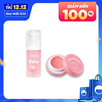 Bộ đôi Khử thâm Làm hồng Dưỡng môi Cenota cho môi Hồng Căng mướt Mềm mịn