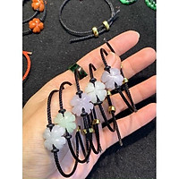 Vòng tay cỏ 4 lá b.ạ.ch ng.ọc