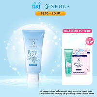 Gel rửa mặt dịu nhẹ Senka Perfect Gel Gentle Wash