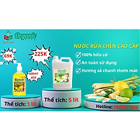 Nước Lau Sàn Sả Chanh - Organic Life