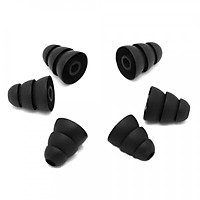 Nút Tai Nghe Silicon 3 Lớp (3 cặp) (3.8mm)