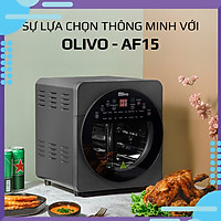 Nồi Chiên Không Dầu OLIVO AF 15-Hàng Chính Hãng