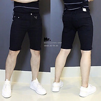 QUẦN SHORT JEAN NAM CHẤT BÒ CO GIÃN MẪU MỚI SIÊU HOT THỜI TRANG CAO CẤP AQ036