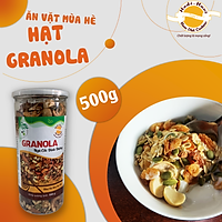 Hạt Granola sấy giòn - Navi hũ nhựa 500g