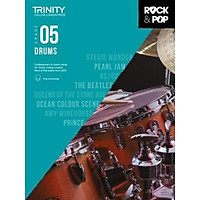 Sách - Trinity College London Rock & Pop 2018 Drums Grade 5 by (UK edition, paperback)