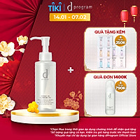 DẦU TẨY TRANG D PROGRAM DƯỠNG DA 120ML