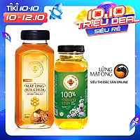 Combo Mật ong rừng sữa ong chúa Honimore 500g và mật ong rừng nguyên chất Honimore 360g - Giúp đẹp da, tăng cường sức đề kháng