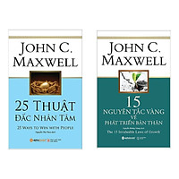 Combo Sách Tư Duy Kỹ Năng Sống: 25 Thuật Đắc Nhân Tâm + 15 Nguyên Tắc Vàng Về Phát Triển Bản Thân (Tặng kèm Bookmark Green Life)