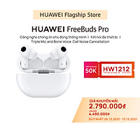Tai nghe Bluetooth HUAWEI FreeBuds Pro - Hàng Phân Phối Chính Hãng