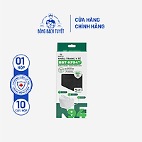 Khẩu trang Bông Bạch Tuyết KF94 4 lớp - Đen (10 cái/hộp)