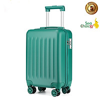 19 inch Mang theo Hành lý Vỏ Cứng Nhẹ Vali ABS 4 Bánh Xe Quay Có Khóa TSA