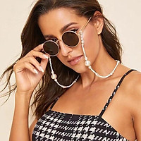 Fashion Chain Imitation Pearl Neck Wear Anti-skid Glasses Chain Sunglasses Accessories Anti-loss Cord