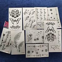 Combo 10 Hình Xăm Dán Tatoo Xăm Nước