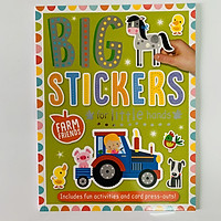 Big Stickers for Little Hands: Farm Friends – Miếng Dán Stickers Chủ Đề Nông Trại
