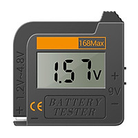 Universal Digital Battery Tester Checker For All Battery C, AA, AAA, D, N, 9V 6F22 and 1.5V button cell batteries
