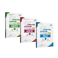 Combo thần tốc Ngữ văn – Lịch sử – Địa lí